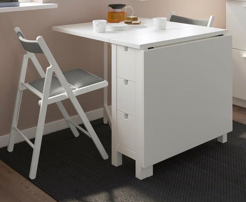 Stół rozkładany biały IKEA Norden