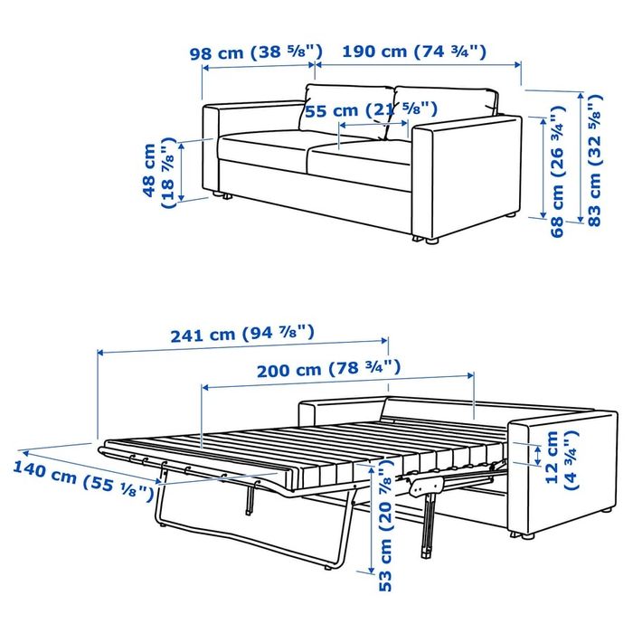 Sofa Vimle 2-osobowa