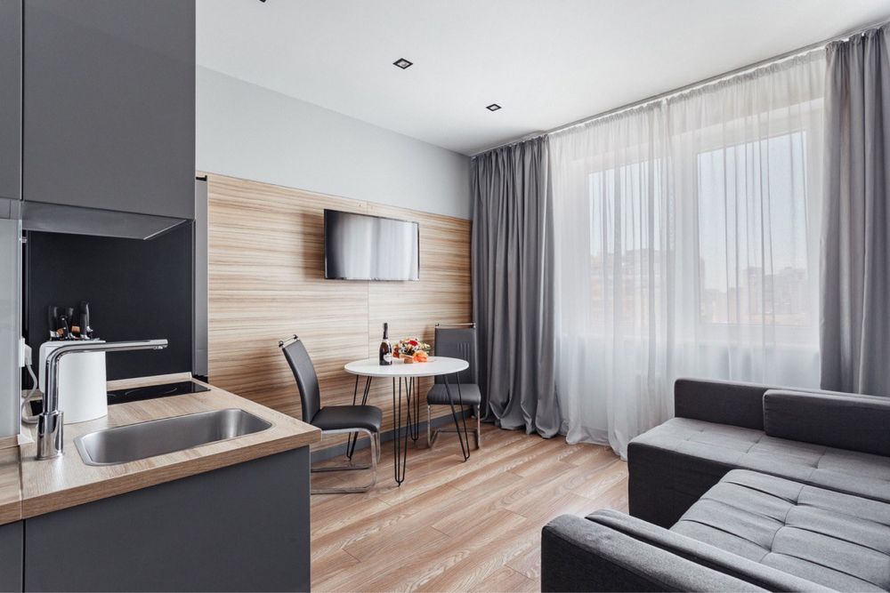 VIP!26 Жемчужина Grey Apartment in Arcadia