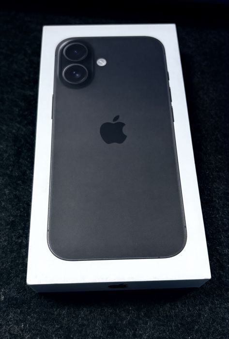 iPhone 16 128GB Preto - NOVO, SELADO NA CAIXA ( Com Garantia)