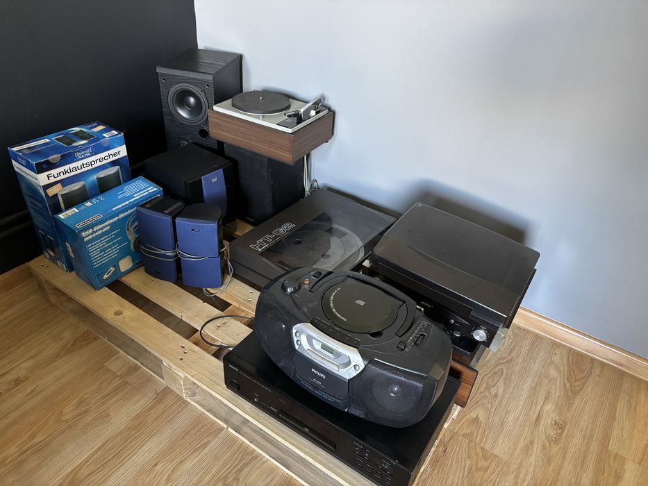 Paleta z audio (m.in. Gramofony)