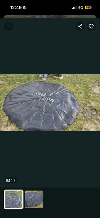 mata 260cm do trampoliny + sprężyny