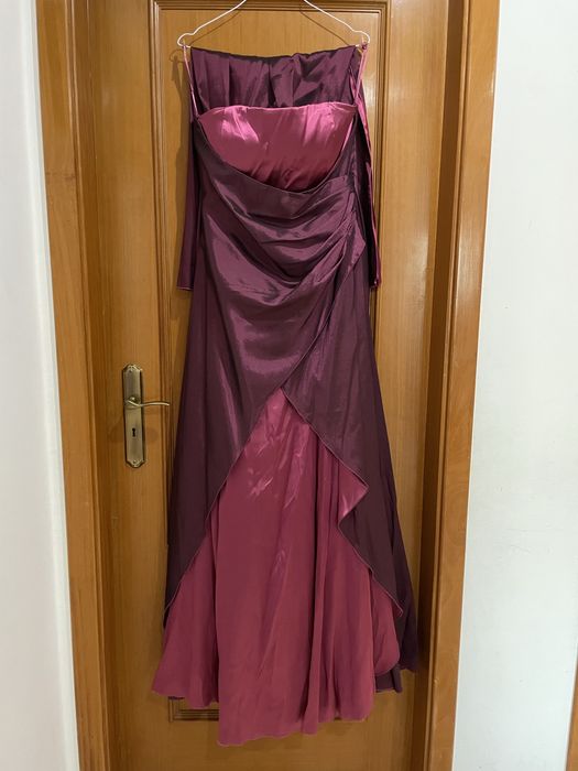 Vestido de cerimónia comprido