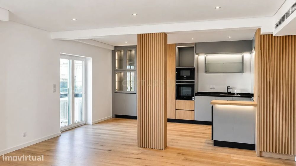 Apartamento T3 como novo centro de Cascais e com vista mar