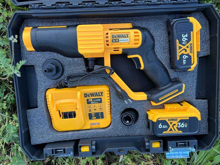 Мийка портативна DeWalt 36 V мийка високого тиску