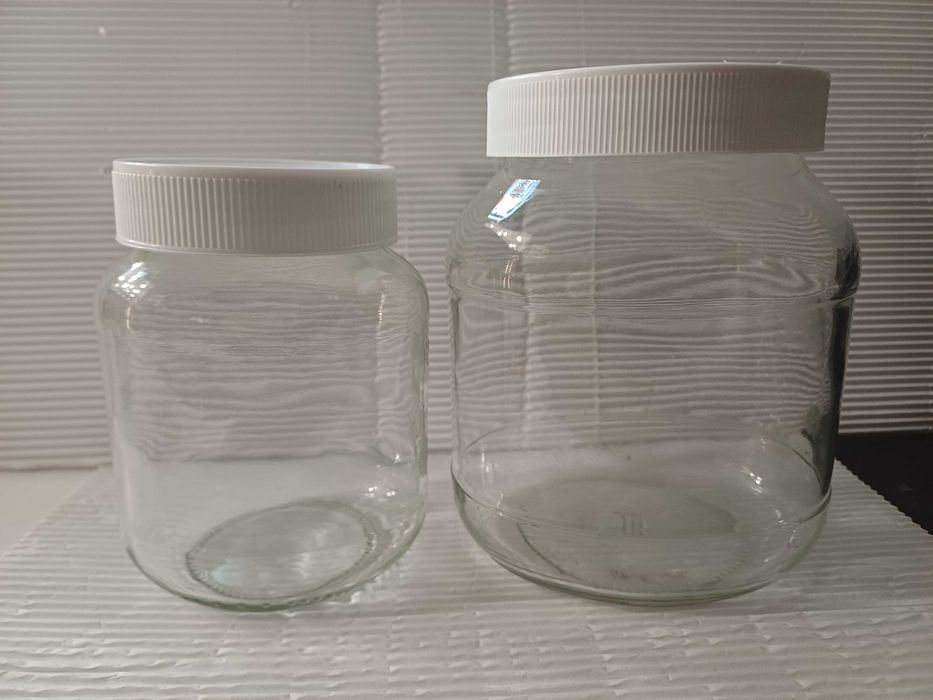 30 frascos de vidro 370 ml