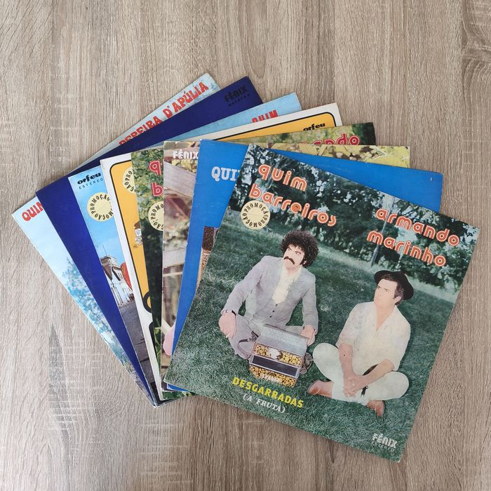 Discos Vinil Quim Barreiros - Conjunto de 8