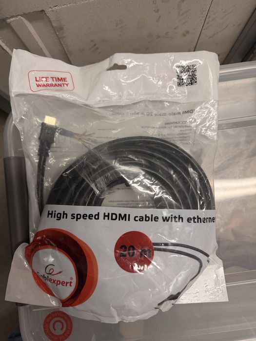 Kabel hdmi 20 m nowy