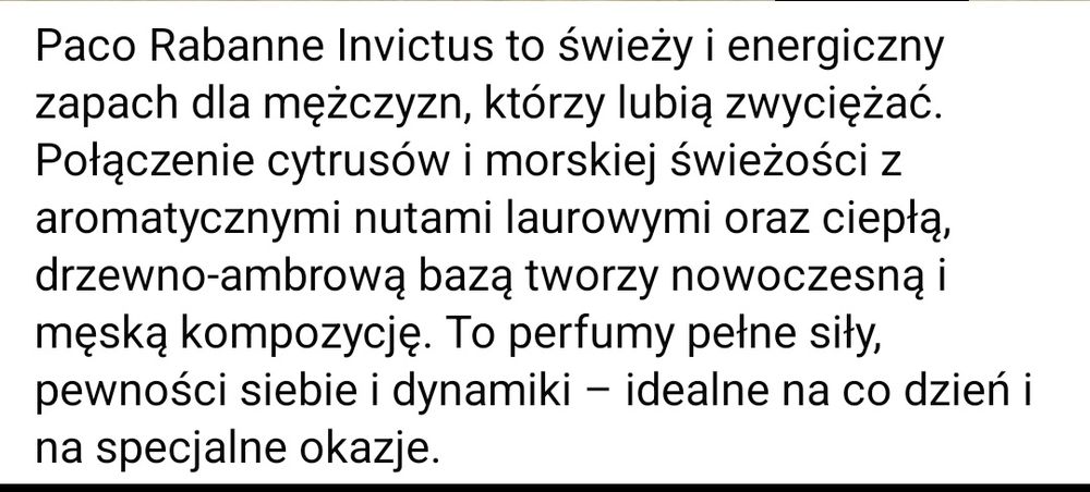 Paco Rabanne perfumy perfumetki męskie 30ml