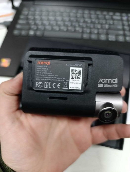 Відеореєстратор 70mai A800S з камерою Night Vision (Midrive RC06)