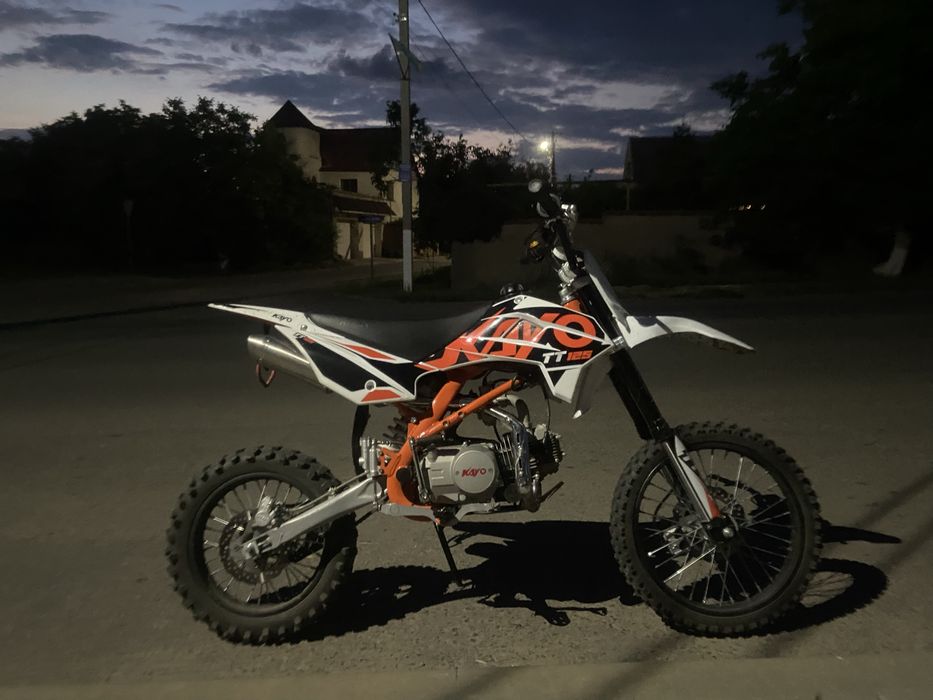 KAYO TT125 125cc — питбайк в хорошем состоянии