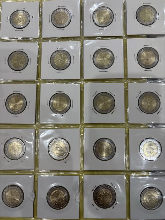 Coleção Moedas 2€ Comemorativas UNC