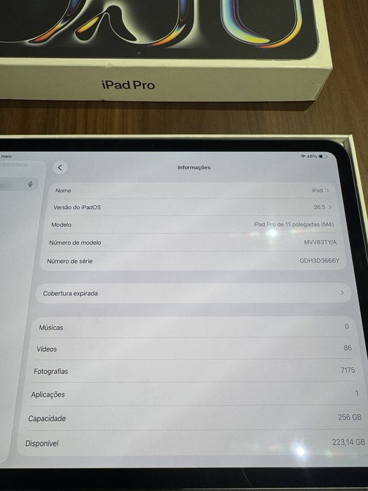 Ipad Pro 11” M4