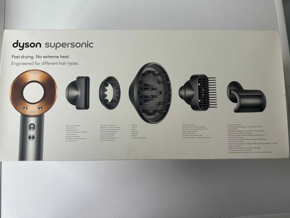 Dyson Supersonic c/ Acessórios e Embalagem Original COMO NOVO