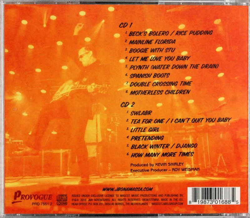 Joe Bonamassa - British Blues Explosion Live 2xCD