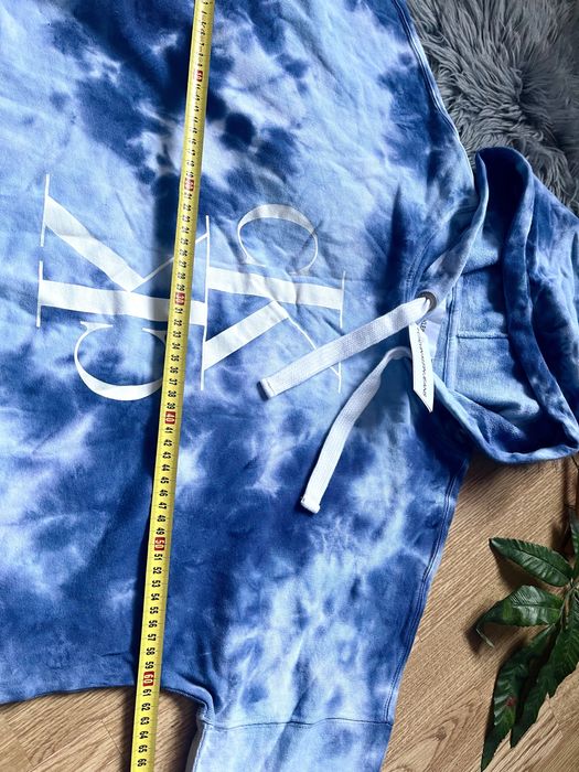 Bluza oryginał Calvin Klein bawełniana L /XLombre oversize kaptur nowa