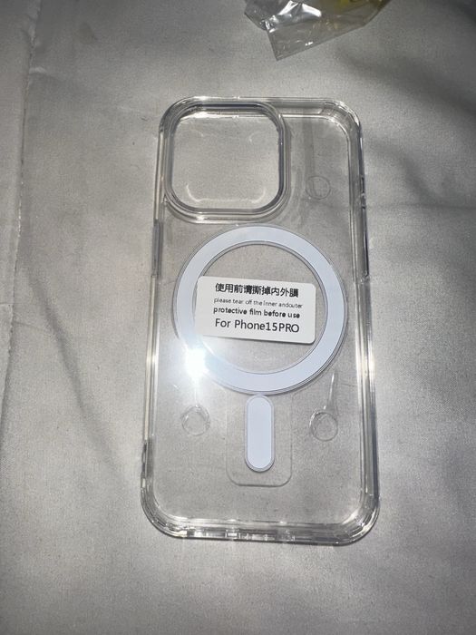 Capa transparente Magsafe IPhone 15 Pro