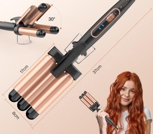 Falownica DO Stylizacji Włosów Karbownica Lokówka Ceramiczna