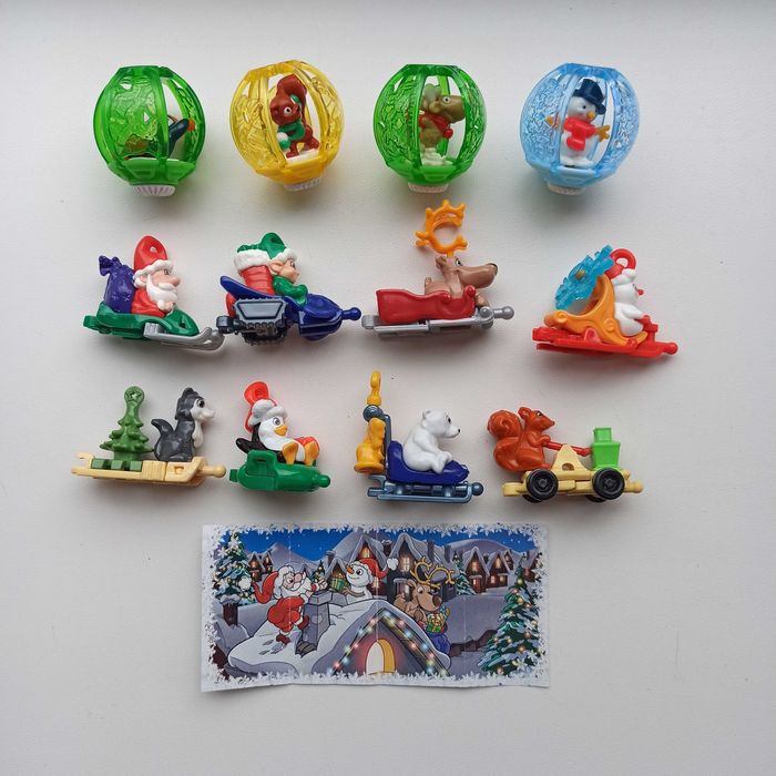 Kinder Christmas Joy, Новорічні колекції кіндер