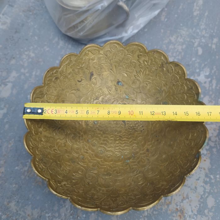 Кофейный сервиз, бронза, серебрение, клеймо NBE india (70-е г.г.)