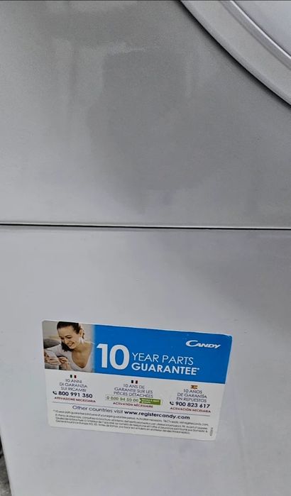 Máquina de Secar Roupa Candy com Wi-Fi controlo por app 8kg Rápido com