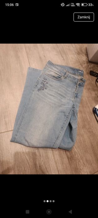Jeansy damskie skinny Denim W31