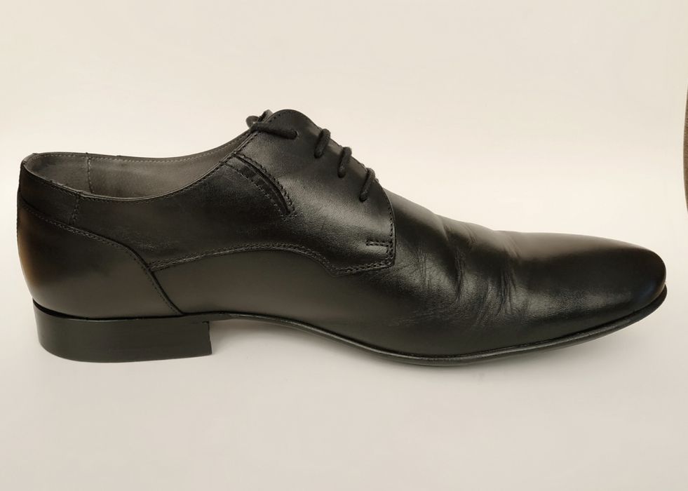 Półbuty męskie skórzane