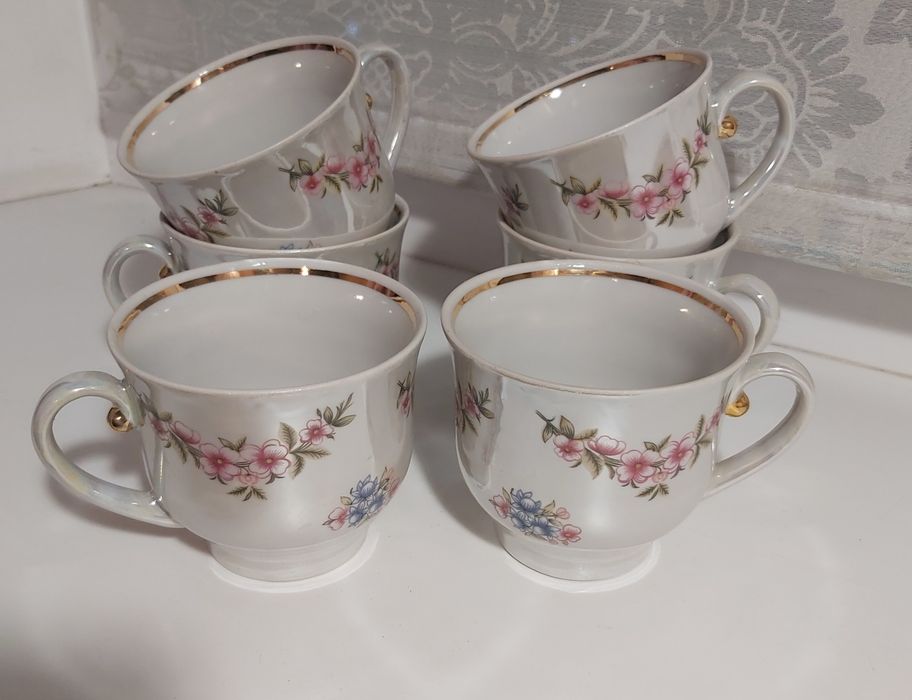 Перламутровый чайный набор