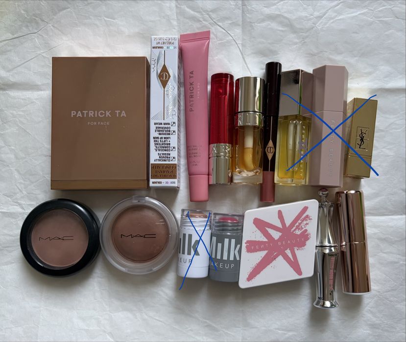 Люкс косметика (patrick ta, Fenty, Charlotte Tilbury, Milk і тд)