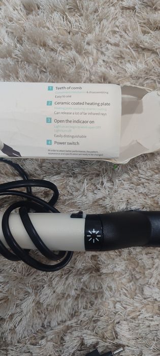 Alisador barba e cabelo homem