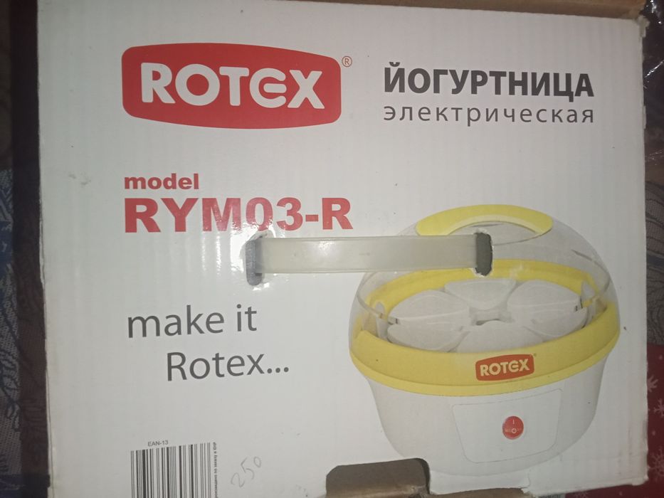 Йогуртница Rotex RYM03-R рабочая