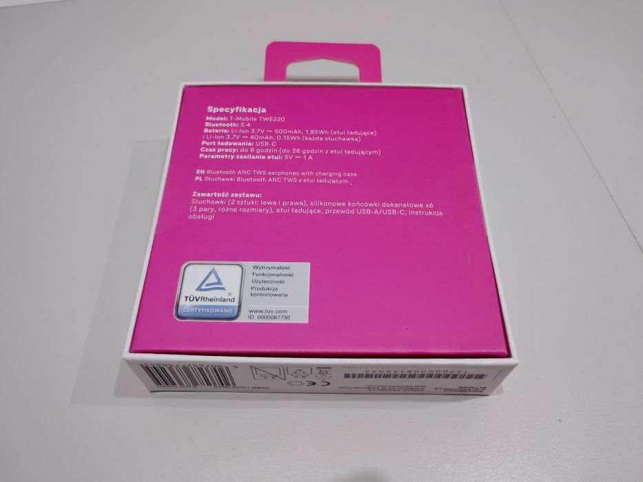 Słuchawki bluetooth T-Mobile TWE220