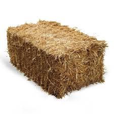 Солома в тюках. Пшенична