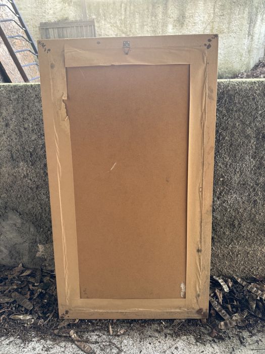 Quadro vintage com moldura