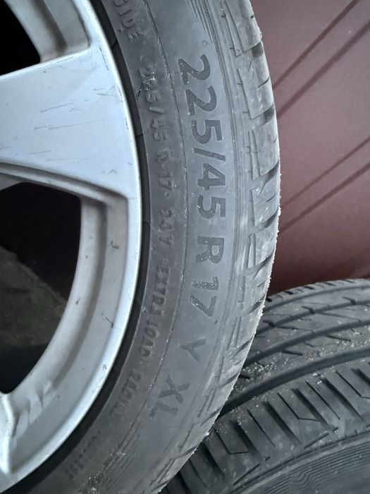 Felgi Audi a3 8v 17 cali wraz z oponami