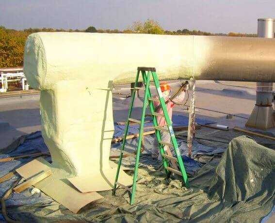 Утеплення Пінополіуретаном ППУ