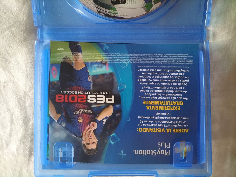 Jogo Pes 2018 versão especial PS4
