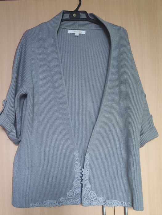 Szary kardigan r. 44/46