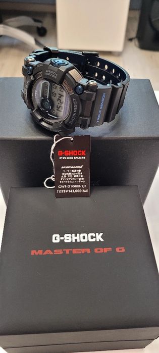 Casio g shock GWF D1000B-1JF FROGMAN