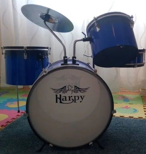 Bateria Profissional para Crianças NOVA ate 12 anos Vermelha ou Azul