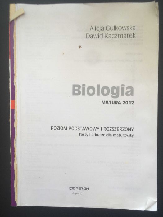 Matura Z Biologii 2012 Poziom Podstawowy
