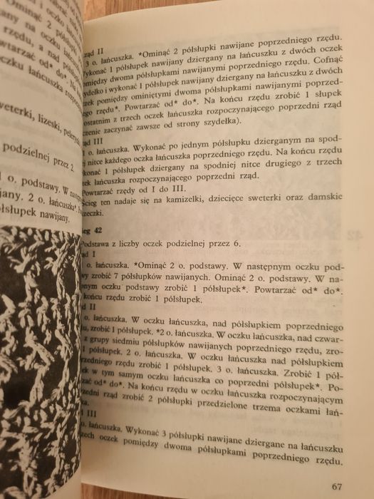 Ściegi szydełkowe - Teresa Otkałło