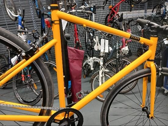 BICICLETA DE CIDADE SINGLE SPEED 500 AMARELO