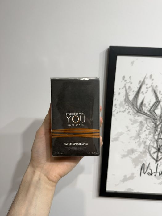 Perfumy Armani Stronger with you intensely