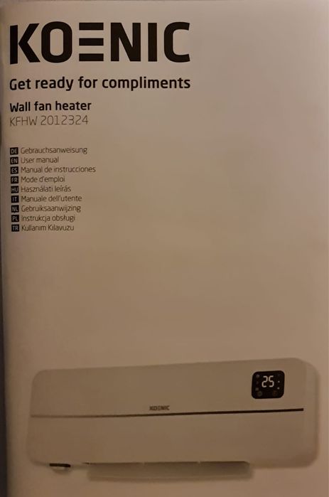 Nagrzewacz powietrza z wentylatorem firmy KOENIC