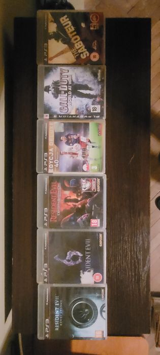 Gry na ps3 w bardzo dobrym stanie