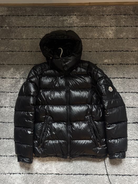 Kurtka Moncler Maya kaczy puch 2 size czarny polysk