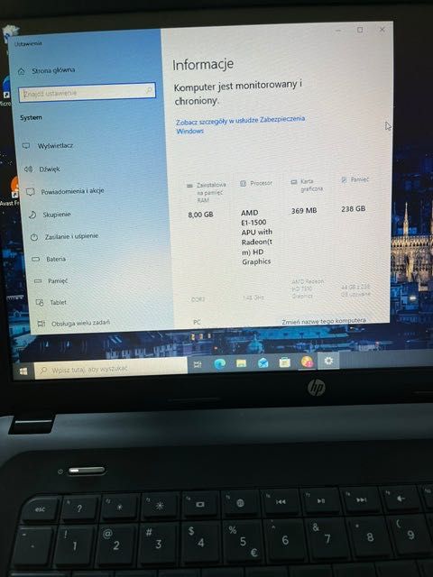 Laptop HP 255 SSD 256 8Gb ram