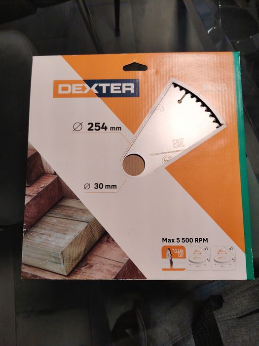 Disco de Serra Circular Dexter 254 x 30 mm 84T (Novo)