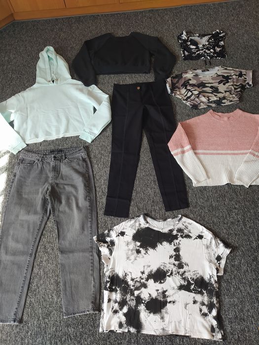 TANIO Młodzieżowe ciuszki tak na 15-16lat rozm 10-12